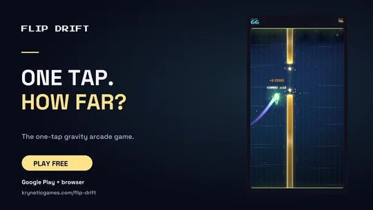 One tap, how far landscape publicity graphic