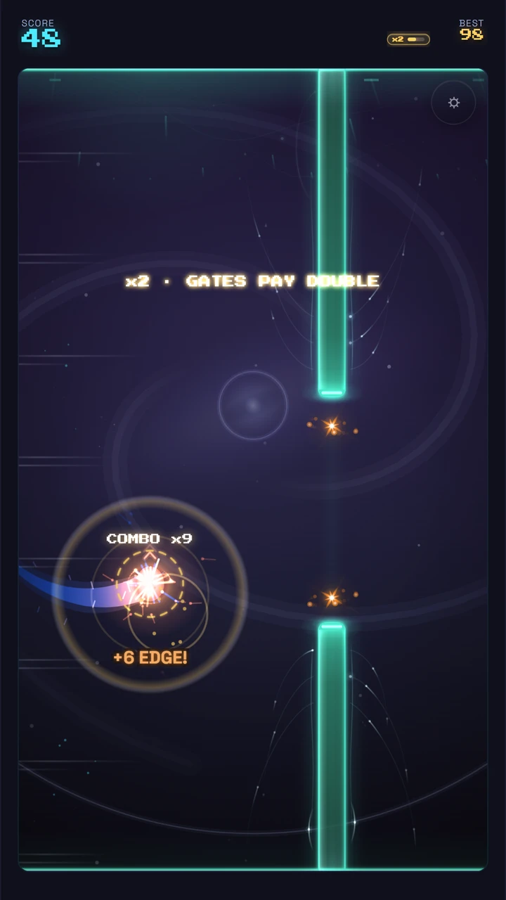 Blazar takes double-score power in the Void arena with a nine-times combo